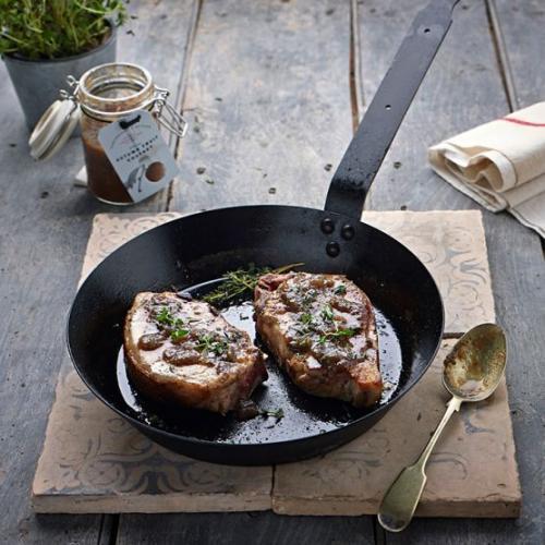 Pork Chop with Chutney Glaze