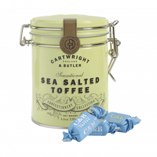 Sea Salted Toffee in Tin 